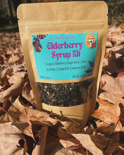 Elderberry Syrup Kits 4oz Pkg